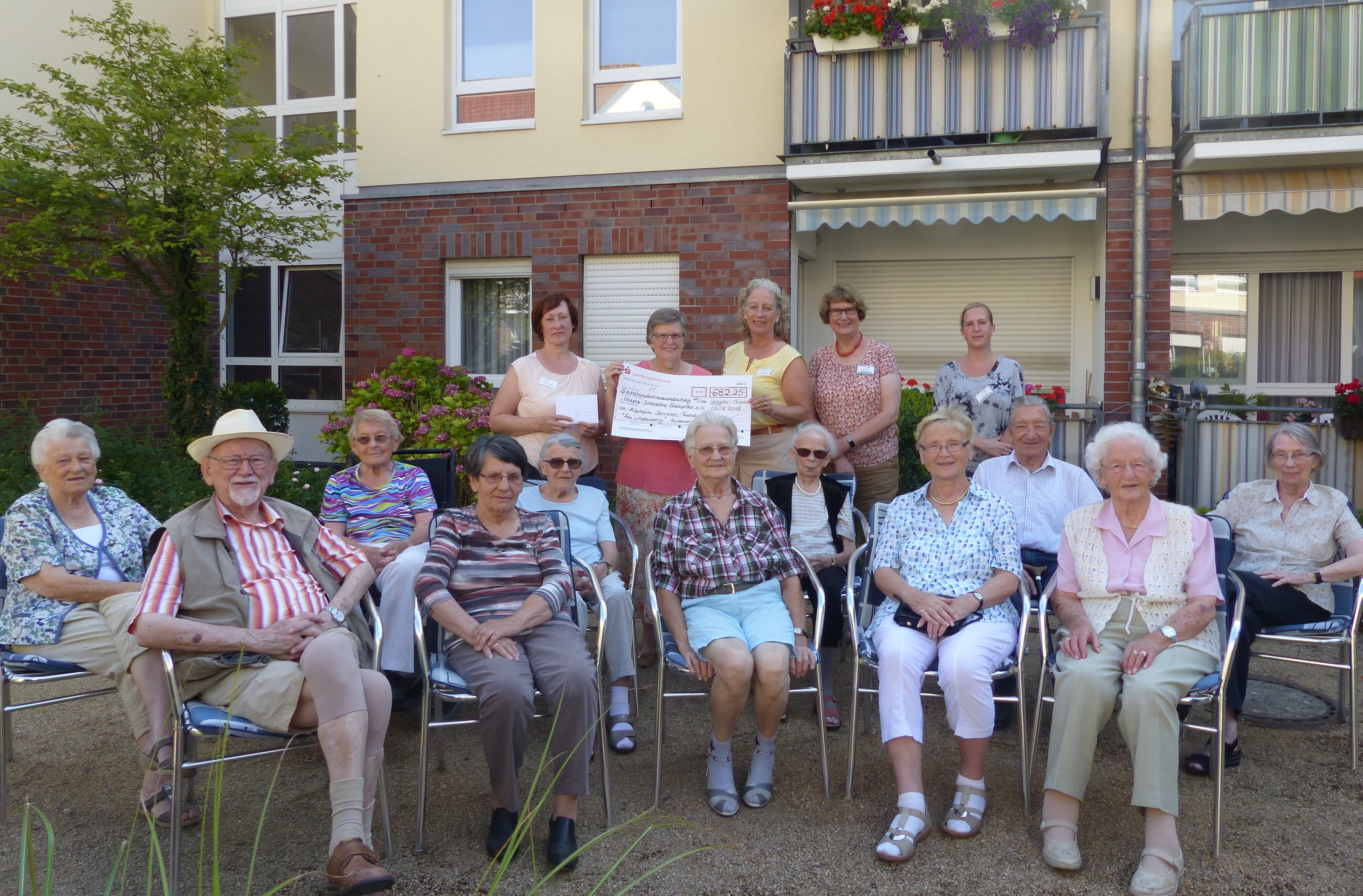 Residenz spendete an Hospiz-Initiative Salzgitter e.V.
