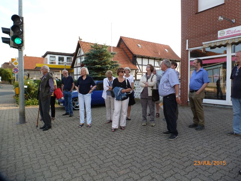Rundgang durch Thiede, 23. Juli 2015