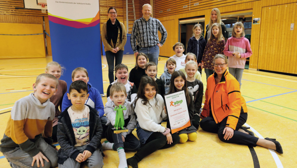 Grundschule SZ-Thiede siegt beim step BraWo-Schrittewettbewerb